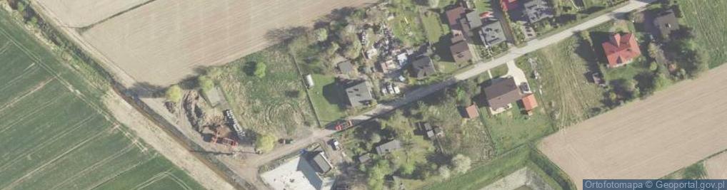 Zdjęcie satelitarne Obrońców Granicy ul.
