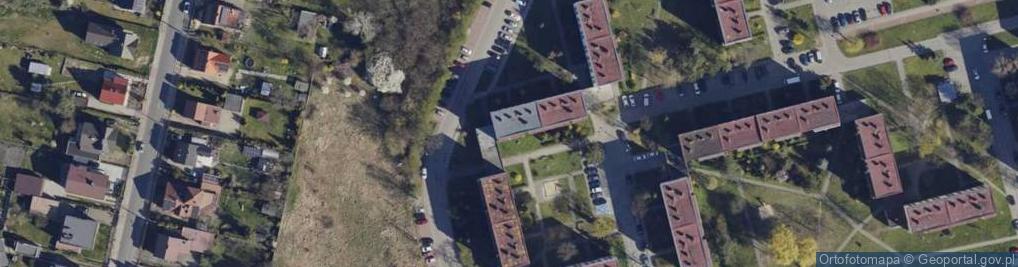 Zdjęcie satelitarne Obrońców Westerplatte ul.