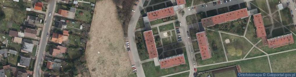 Zdjęcie satelitarne Obrońców Westerplatte ul.