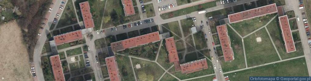Zdjęcie satelitarne Obrońców Westerplatte ul.