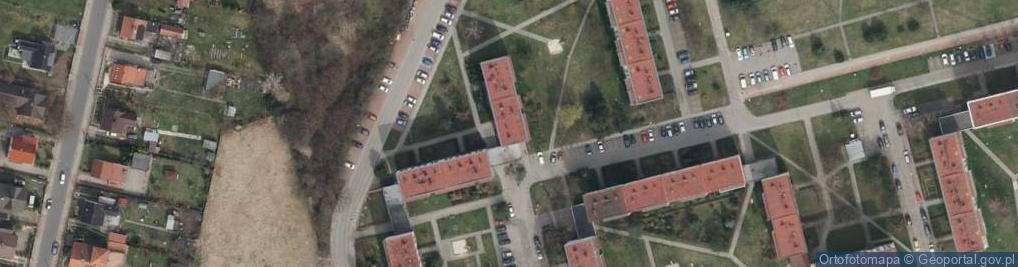 Zdjęcie satelitarne Obrońców Westerplatte ul.