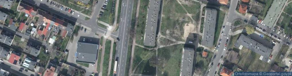 Zdjęcie satelitarne Obrońców Pokoju ul.