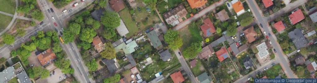 Zdjęcie satelitarne Obrońców Pokoju ul.