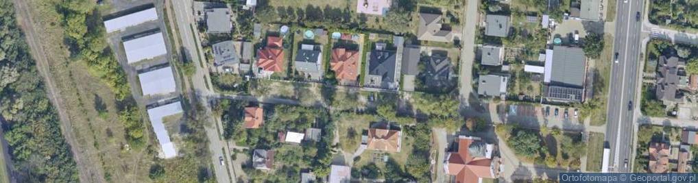 Zdjęcie satelitarne Objazdowa ul.