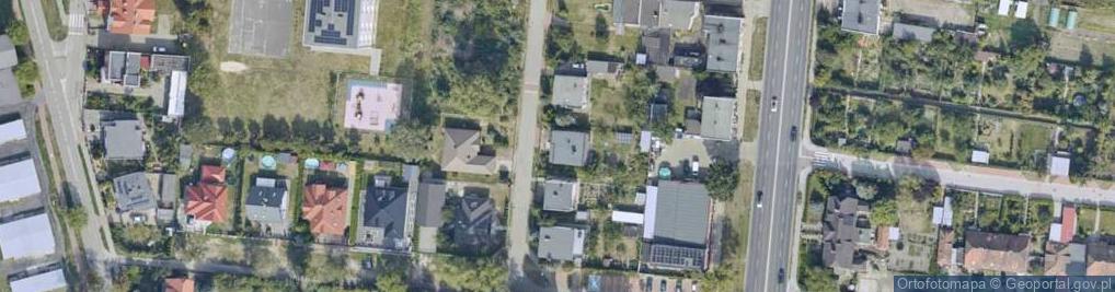 Zdjęcie satelitarne Objazdowa ul.