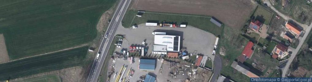 Zdjęcie satelitarne Obwodowa ul.