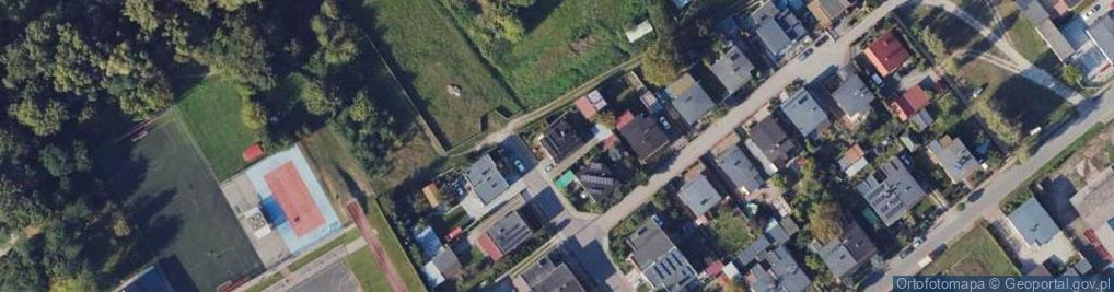 Zdjęcie satelitarne Obrońców Kłecka ul.