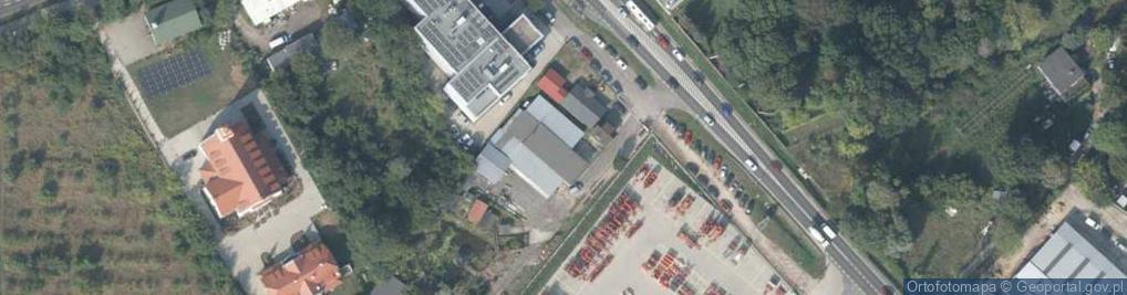 Zdjęcie satelitarne Obornicka ul.