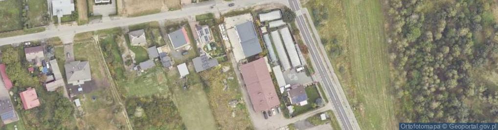 Zdjęcie satelitarne Objazdowa ul.