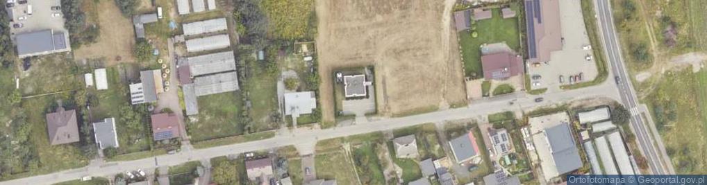 Zdjęcie satelitarne Objazdowa ul.