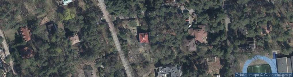 Zdjęcie satelitarne Oborska ul.