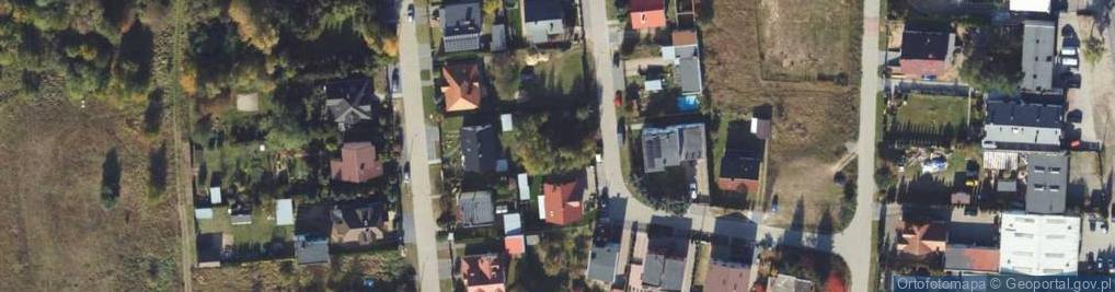 Zdjęcie satelitarne Objazdowa ul.