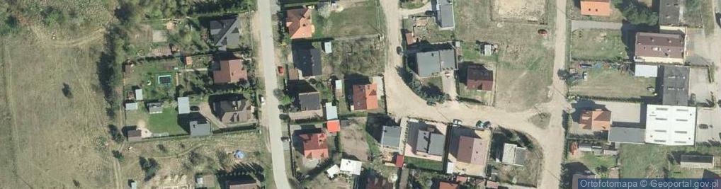 Zdjęcie satelitarne Objazdowa ul.