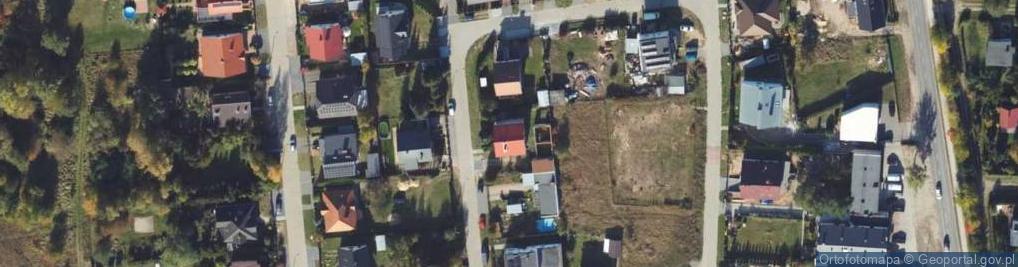 Zdjęcie satelitarne Objazdowa ul.