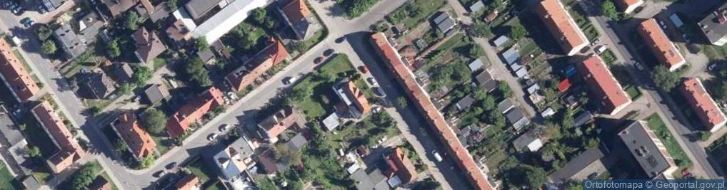 Zdjęcie satelitarne Obotrytów ul.
