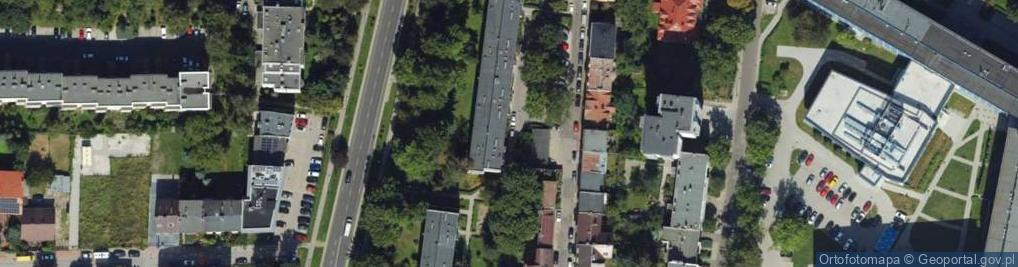 Zdjęcie satelitarne Obopólna ul.