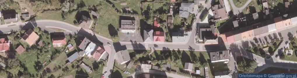 Zdjęcie satelitarne Obrońców Warszawy ul.