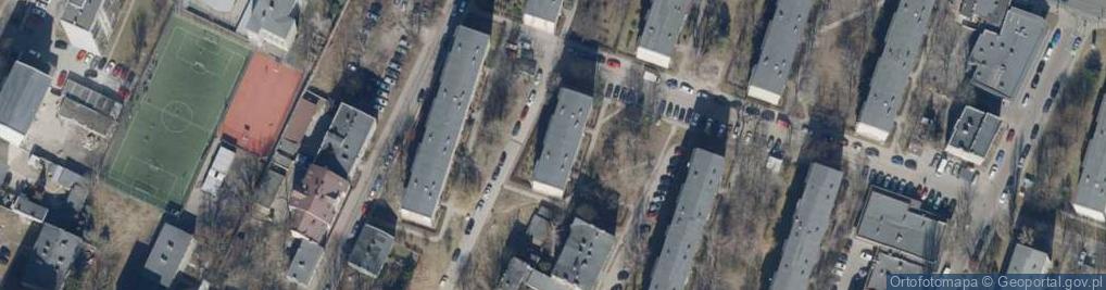 Zdjęcie satelitarne Obornicka ul.