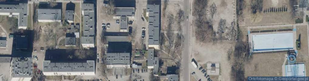 Zdjęcie satelitarne Obrońców Westerplatte ul.