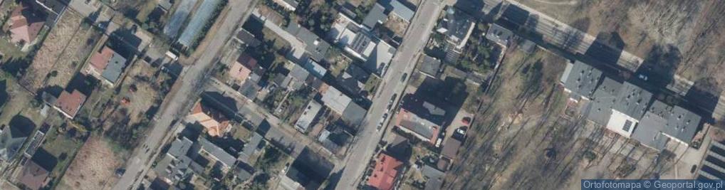 Zdjęcie satelitarne Obszerna ul.