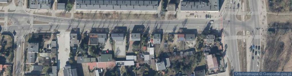 Zdjęcie satelitarne Obywatelska ul.