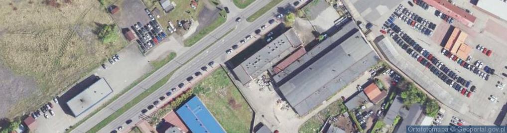Zdjęcie satelitarne Obrzeżna Północna ul.