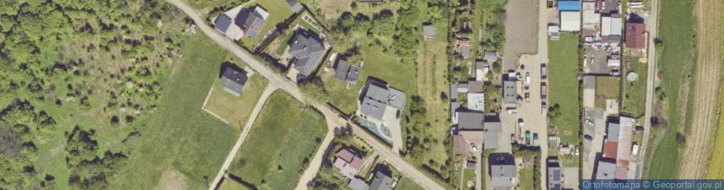 Zdjęcie satelitarne Obłoków ul.