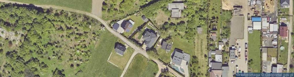 Zdjęcie satelitarne Obłoków ul.