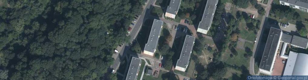 Zdjęcie satelitarne Obwodowa ul.