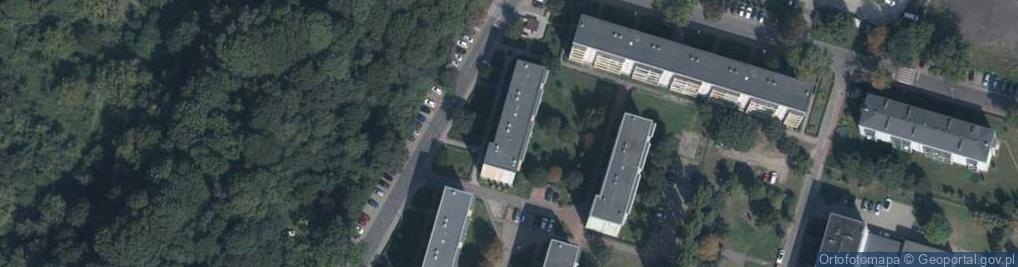 Zdjęcie satelitarne Obwodowa ul.