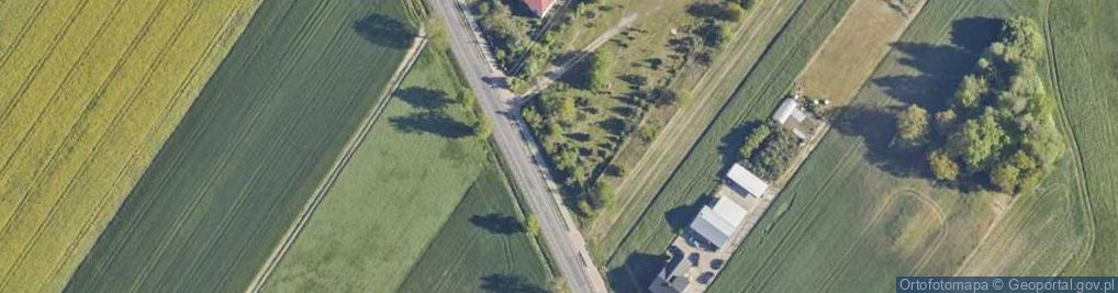 Zdjęcie satelitarne Obiecanowo ul.
