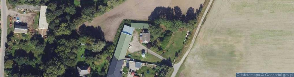 Zdjęcie satelitarne Obiecanowo ul.
