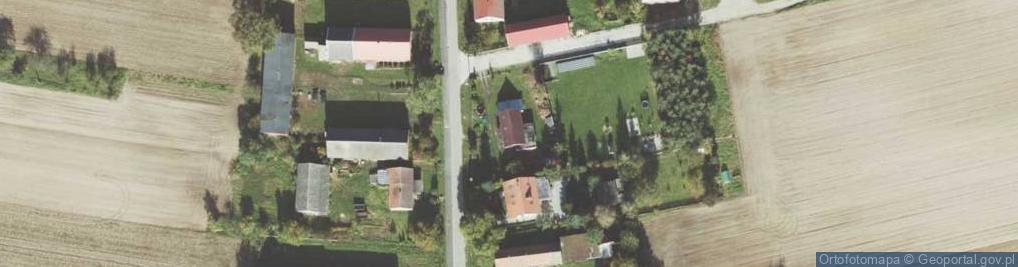 Zdjęcie satelitarne Objazda ul.