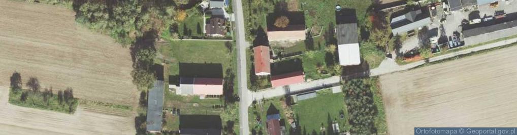 Zdjęcie satelitarne Objazda ul.