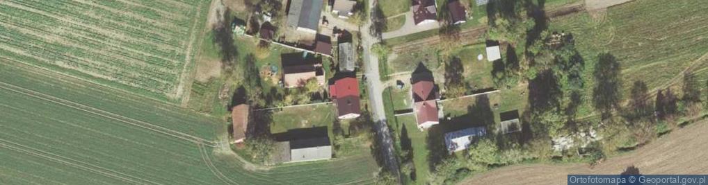 Zdjęcie satelitarne Objazda ul.