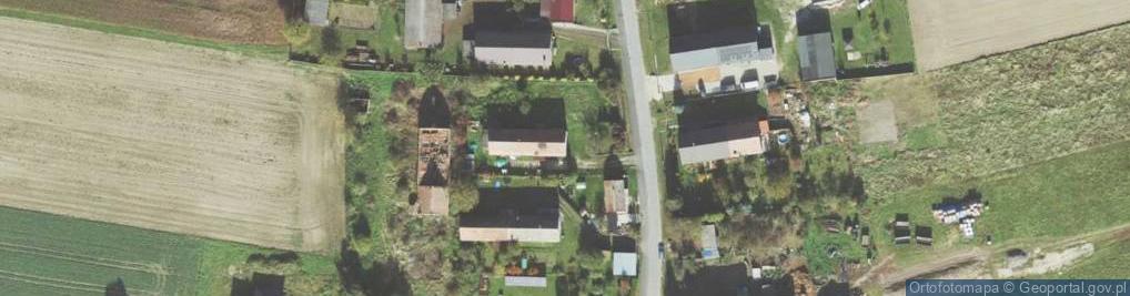 Zdjęcie satelitarne Objazda ul.