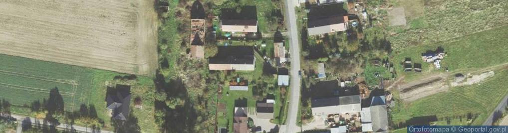 Zdjęcie satelitarne Objazda ul.