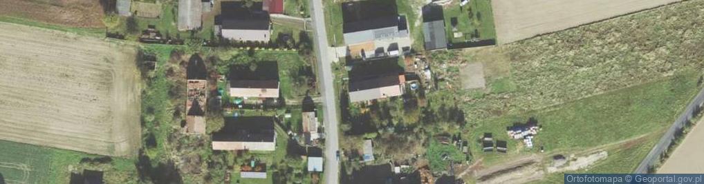 Zdjęcie satelitarne Objazda ul.