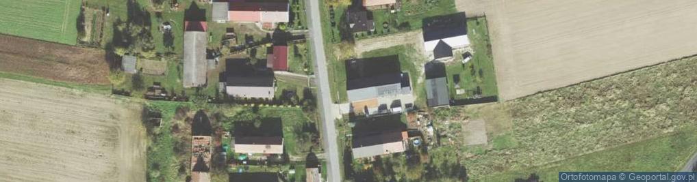 Zdjęcie satelitarne Objazda ul.
