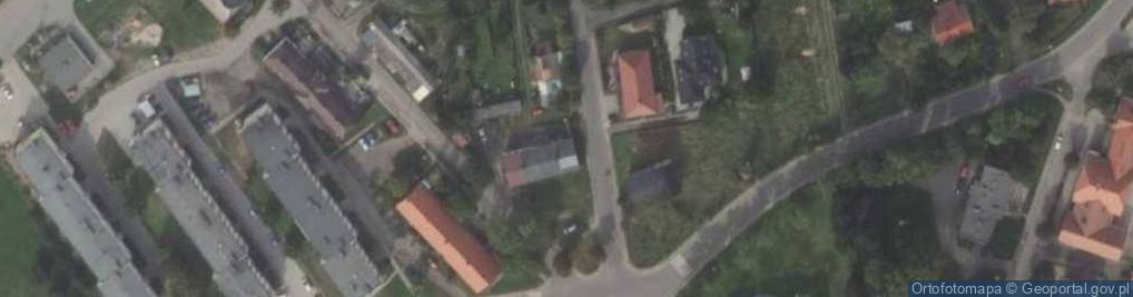 Zdjęcie satelitarne Objezierze ul.