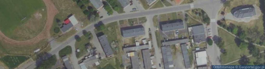 Zdjęcie satelitarne Objezierze ul.