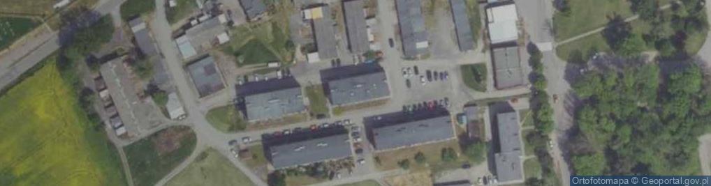 Zdjęcie satelitarne Objezierze ul.