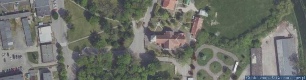 Zdjęcie satelitarne Objezierze ul.
