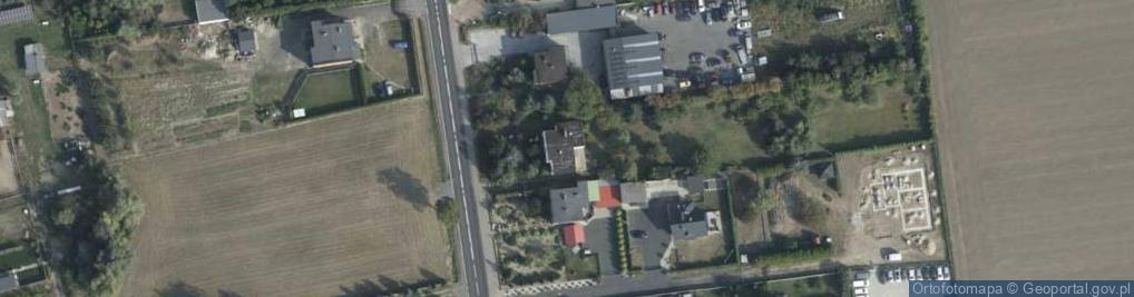 Zdjęcie satelitarne Obłaczkowo ul.