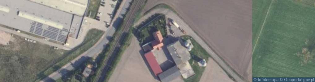 Zdjęcie satelitarne Obłaczkowo ul.