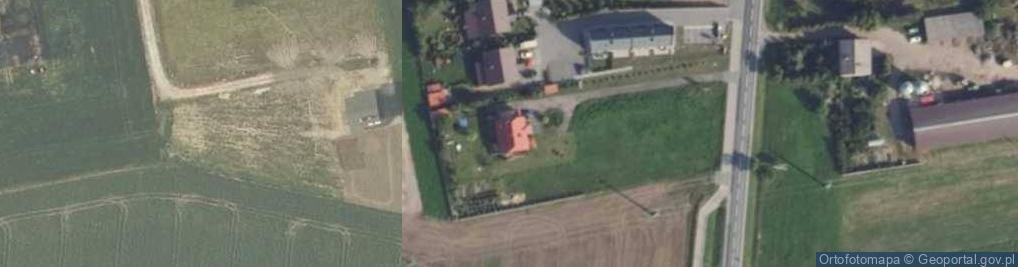 Zdjęcie satelitarne Obłaczkowo ul.