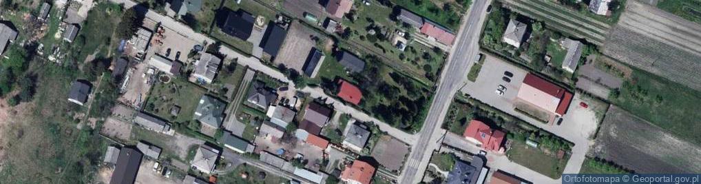 Zdjęcie satelitarne Oblasy ul.