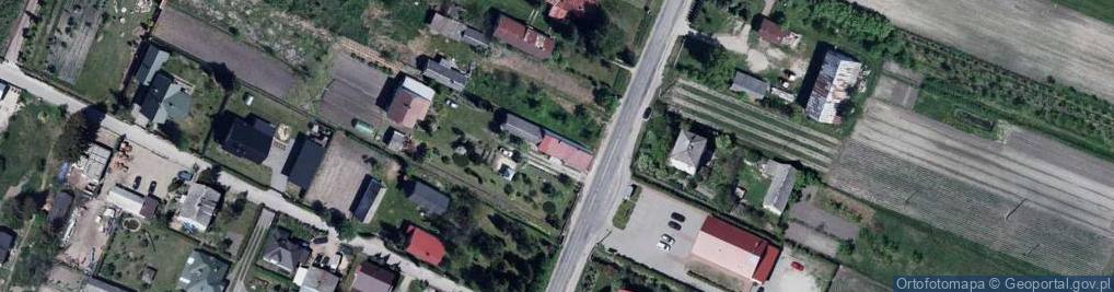 Zdjęcie satelitarne Oblasy ul.