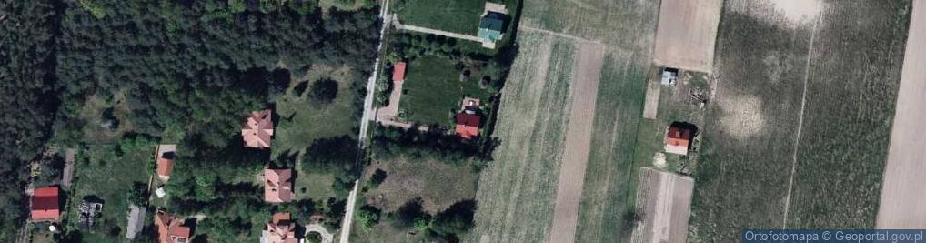 Zdjęcie satelitarne Oblasy ul.