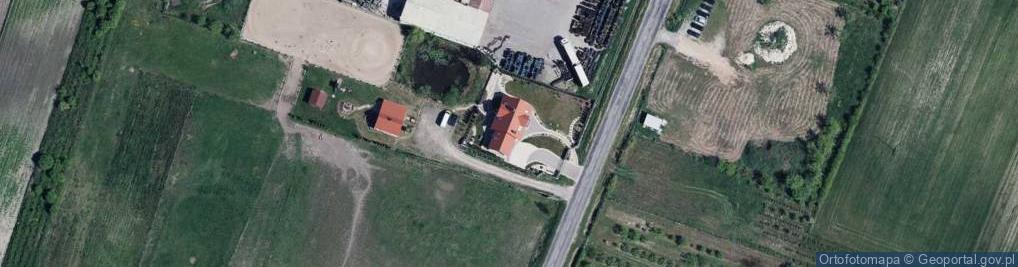 Zdjęcie satelitarne Oblasy ul.